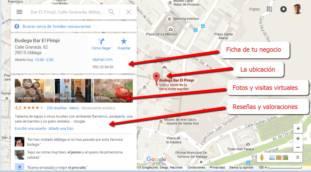 como poner mi negocio en google maps