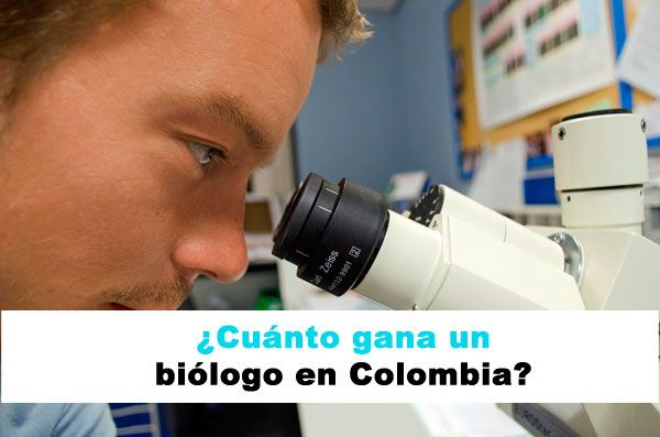 cuanto gana un biologo en colombia
