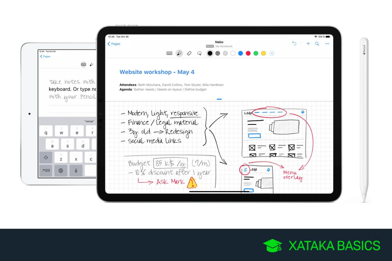 Sinopsis de 30 apps de alta calidad para tomar notas en dispositivos móviles