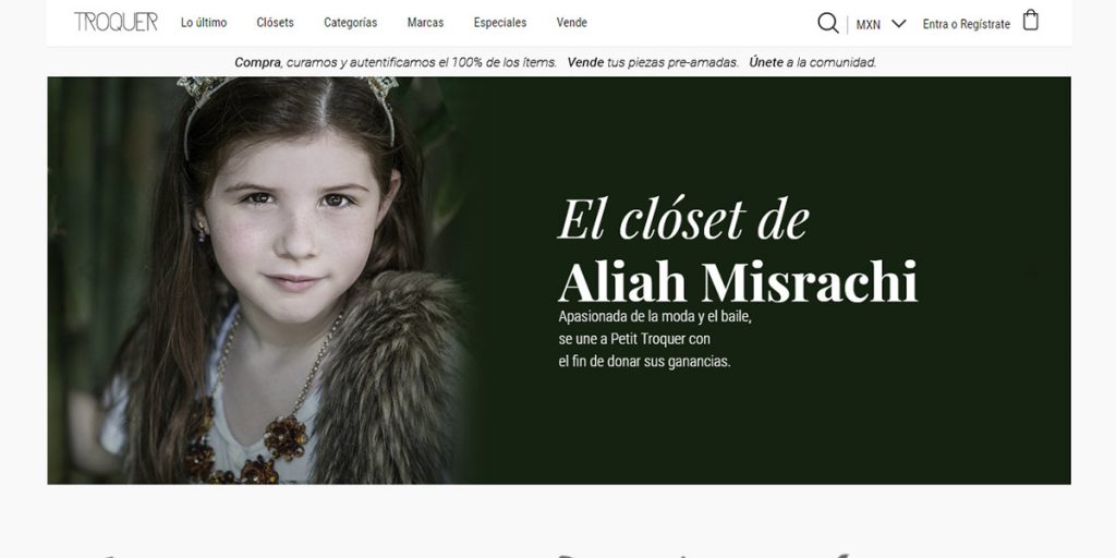 Troquer: Tu tienda online de productos exclusivos a precios accedibles y donados por celebridades mexicanas